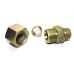MS Male Stud Couplin Parallel Hydraulic Connector Single Ferrul Type.